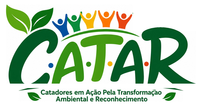 Logotipo CATAR: Catadores em Ação Pela Transformação Ambiental e Reconhecimento